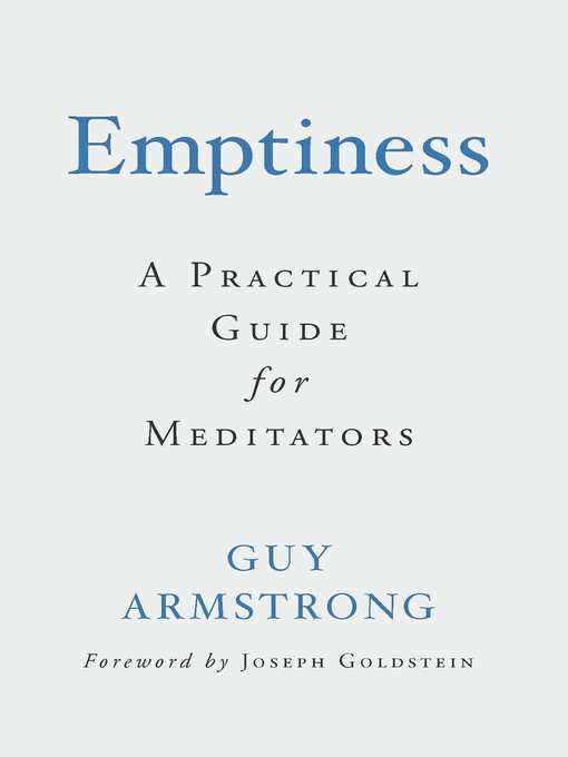 Title details for Emptiness by Guy Armstrong - Available